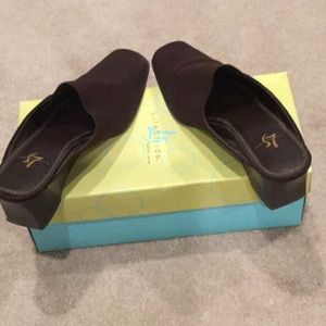 LifeStride Brown Fabric Wedge shoes